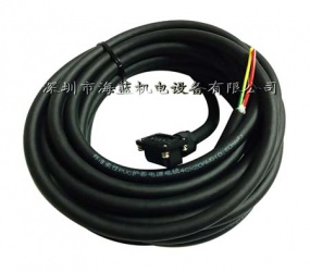 三菱電機(jī)電源線MR-PWS1CBL5M-A1-L，三菱MR-JE，MR-J4,MR-J3系列電機(jī)專用